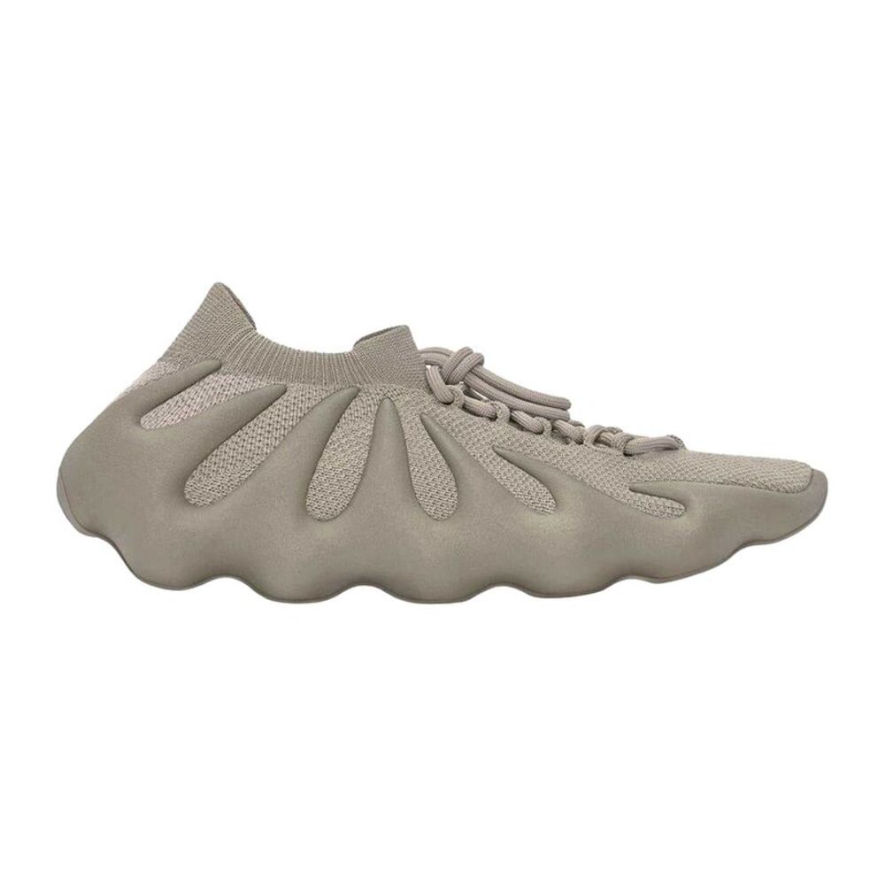 Yeezy Mens 450 Stone Flax Leather Sneakers / Gray